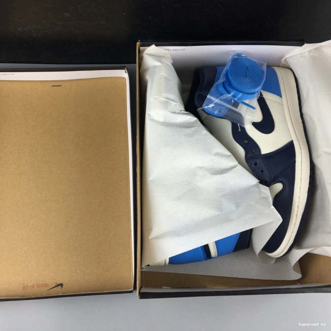 Jordan Obsidian OG 555088-140 Air Retro 1 High 1007
